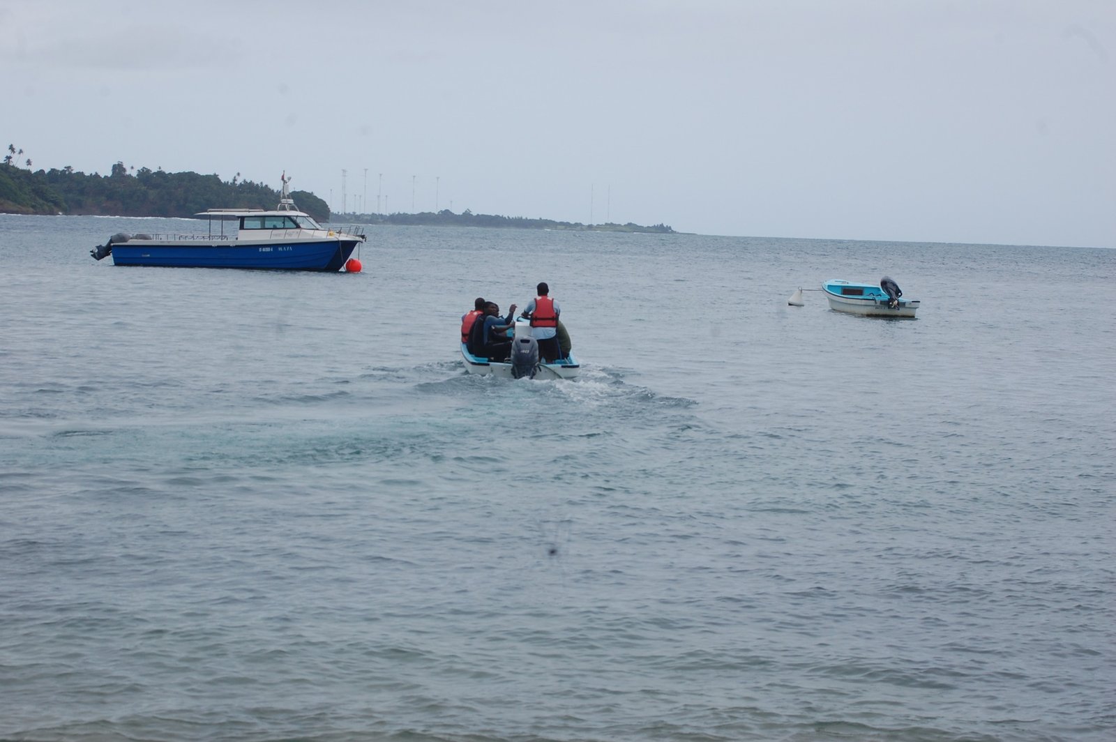 Operação de fiscalização marítima